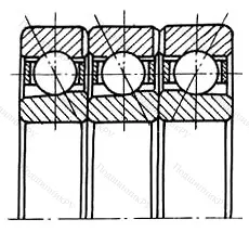 Модификация подшипника 6-656412Л размер 60x150x105