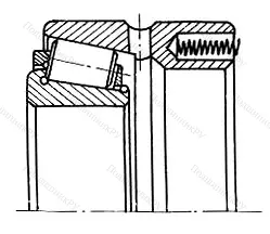 Модификация подшипника 2-17716Л размер 80x140x77,07 от производителя  ГПЗ-15 Модификация подшипника 2-17716Л размер 80x140x77,07 от производителя  ГПЗ-15