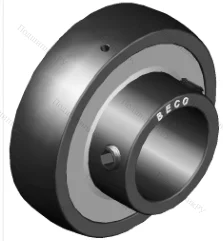 Высокотемпературный корпусной подшипник UC 215 BHTS ZZ GR CG 350° BECO в Саранске