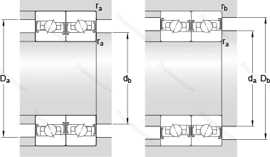 Подшипник S 7017 CB/P 4A