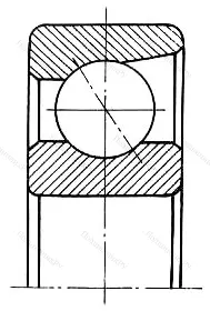 Модификация подшипника 746101 размер 12x28x8