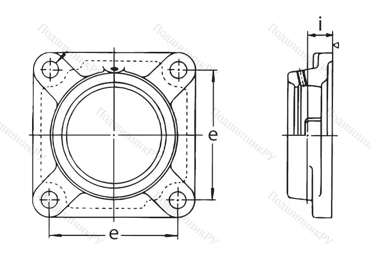 Подшипниковый корпус F 209 ASAHI