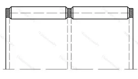 Модификация подшипника 664907КЕ3 размер 34x46x59,6/96