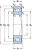 Подшипник S 71912 CB/HCP 4A