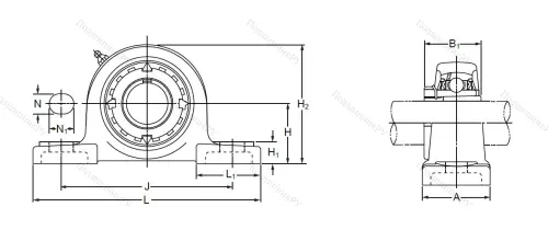 Подшипниковый узел UKP 213 в Саранске