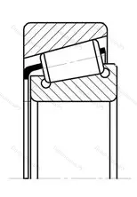 Модификация подшипника 3007205 размер 25x52x22 ГПЗ-34