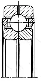 Подшипник  126114 размер 70x110x20
