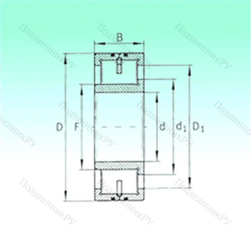 Подшипник роликовый радиальный LSL 192326