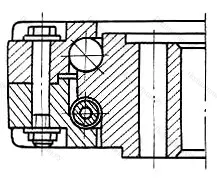 Подшипник  3687/1112 размер 1112x1400x120 от производителя  ЕПК