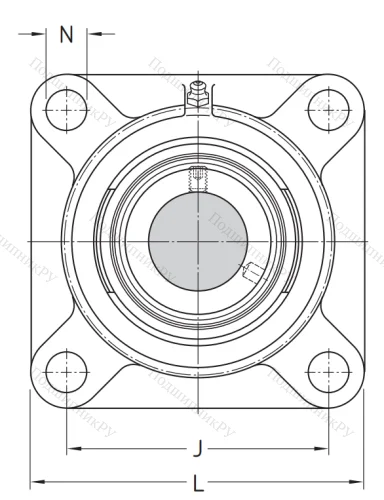 Подшипниковый корпус FY 511 M в Саранске