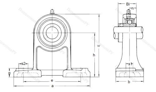 Подшипниковый узел UCPH 205 в Саранске