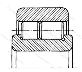 Подшипник  3222211 размер 55x100x26/33,3 от производителя  ЕПК