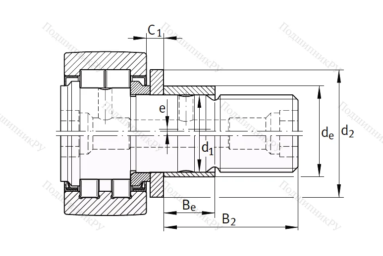 Подшипник PWKRE 90 2RS от производителя  INA