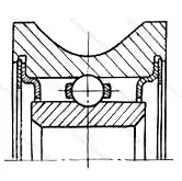 Модификация подшипника 4-470063ЮТ размер 3x22,33x7 ГПЗ-31 от производителя  ГПЗ-31