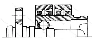 Модификация подшипника 5-300093К2 размер 5x14/12,9x11/17,5 ГПЗ-4