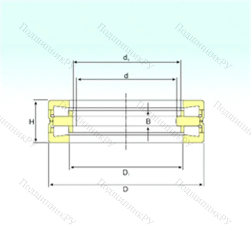 Подшипник роликовый упорный 351475 C от производителя  ISB
