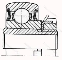 Модификация подшипника 6-1680207АК7 размер 35x80x21/36 от производителя  ГПЗ-23