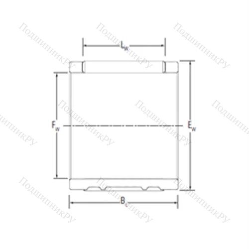 Подшипник игольчатый радиальный RE 162020AL 2