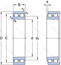 Подшипник NN 3020 KTN 9/SP