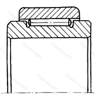 Подшипник  5174908 размер 40x62x22/30 от производителя  ГПЗ-3