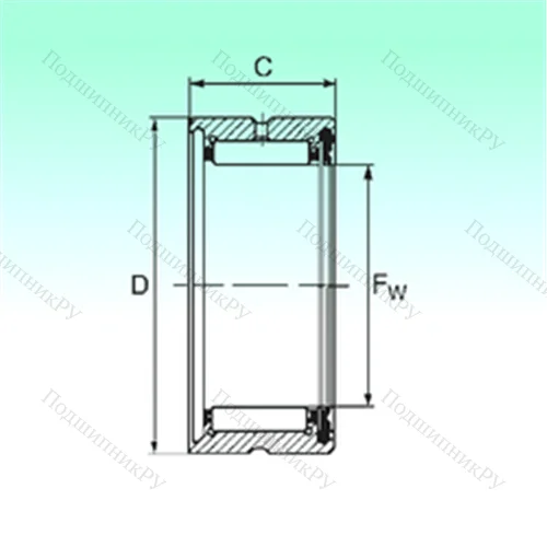 Подшипник игольчатый радиальный RNA 4907 RS