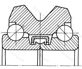 Модификация подшипника 4В0-776701ХУ размер 12x49,4x40,1