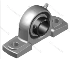 Высокотемпературный подшипниковый узел UCP 214 BHTS ZZ GR CG 350° BECO в Саранске