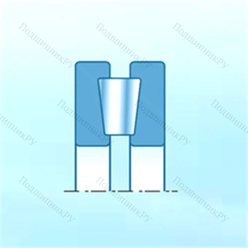 Подшипник роликовый упорный E-CRT 1002