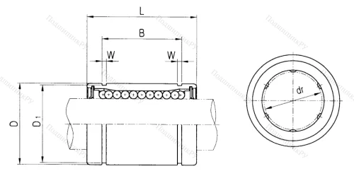Подшипник LM 16 UU в Саранске