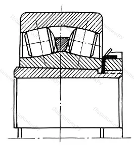 Модификация подшипника 353516Н размер 80x160x40 от производителя  МПЗ Модификация подшипника 353516Н размер 80x160x40 от производителя  МПЗ