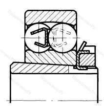 Модификация подшипника 8-11220К размер 100x200x38/63 от производителя  ГПЗ-1