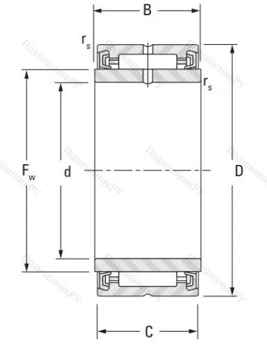 Игольчатый подшипник NA 4901 2RS в Саранске