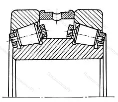 Подшипник  847180 размер 400x600x189/190