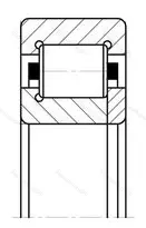 Подшипник NUP 316 размер 80x170x39 от производителя  SKF Подшипник NUP 316 размер 80x170x39 от производителя  SKF