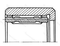 Подшипник  154901 размер 12x22x16