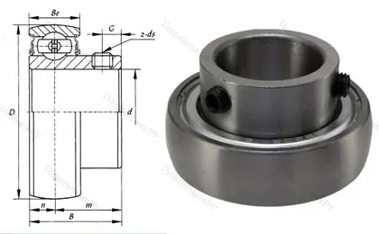 Корпусный подшипник SB 207 в Саранске