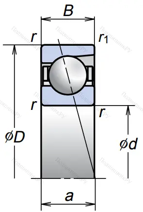 Сверхточный подшипник 7216 A 5TRSULP 3