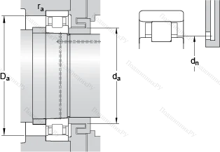 Подшипник N 1010 KPHA/HC 5SP