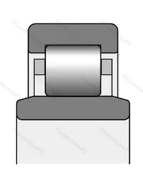 Модификация подшипника 70-2210КМ размер 50x90x20 от производителя  ГПЗ-3 Модификация подшипника 70-2210КМ размер 50x90x20 от производителя  ГПЗ-3