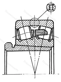 Модификация подшипника 73623 размер 115x260x86/109 от производителя  ГПЗ-1 Модификация подшипника 73623 размер 115x260x86/109 от производителя  ГПЗ-1