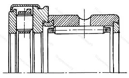 Подшипник  514203 размер 17x30/35,7x28