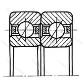 Модификация подшипника 436211КЕ размер 55x100x42