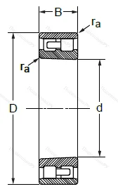 Двухрядный роликовый подшипник NN 3017 KMP 5 (3182117-5 Л ГОСТ) в Саранске