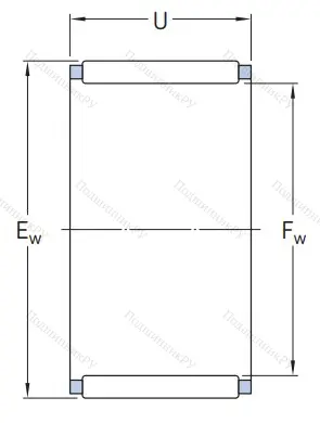 Подшипник K 12x16x13 TN в Саранске