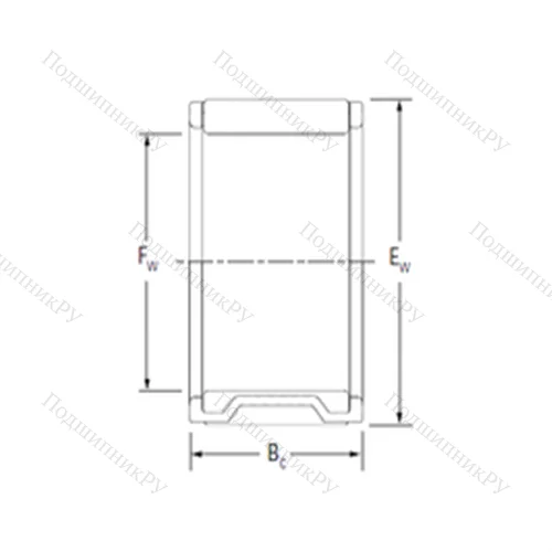 Подшипник игольчатый радиальный 76V 8632A