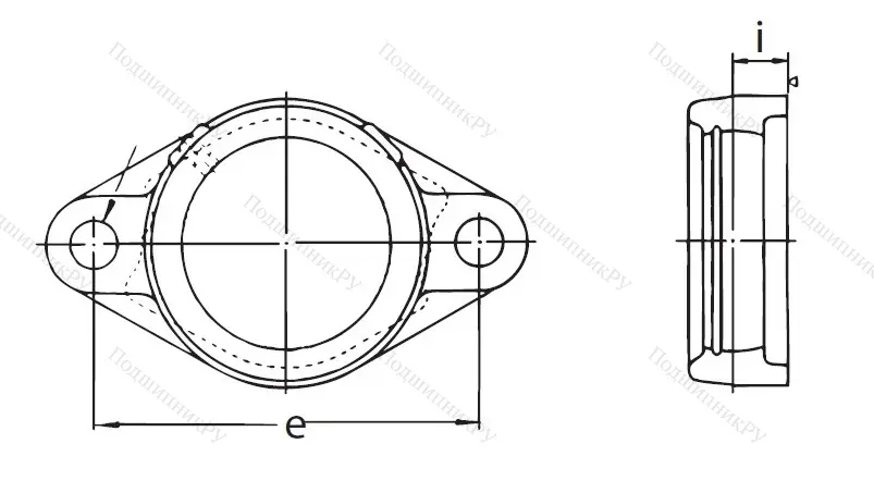 Подшипниковый корпус  FL 209