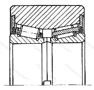 Подшипник  537905 (FC-40570) размер 25x52x37 от производителя  ГОСТ