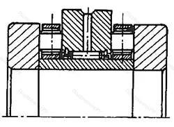 Подшипник  504707 (РИК3570) размер 35x70/60x54