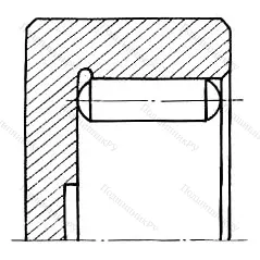 Модификация подшипника 904700К2С10 размер 10x19x10,9 от производителя  ГПЗ-10-ГПЗ