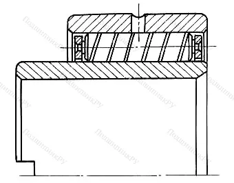 Модификация подшипника 15933 размер 163,513x290x140 от производителя  ЕПК